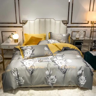 Hàng Lụa Cao Cấp – Bộ Chăn Ga và Vỏ Gối Tencel Họa tiết ,  vô cùng đẹp