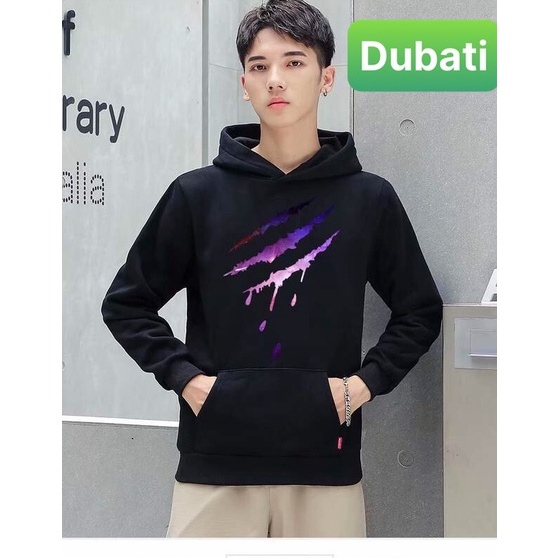 ÁO KHOÁC HOODIE NAM NỮ UNISEX CHẤT NỈ DÀY PHOM FROM RỘNG CÀO PHẢN QUANG UNISEX- DUBATI FASHION