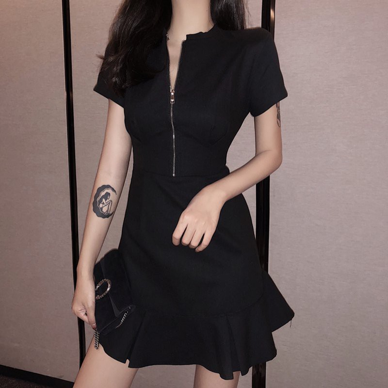 Đầm Body khóa kéo thiết kế ôm sát tôn dáng | BigBuy360 - bigbuy360.vn