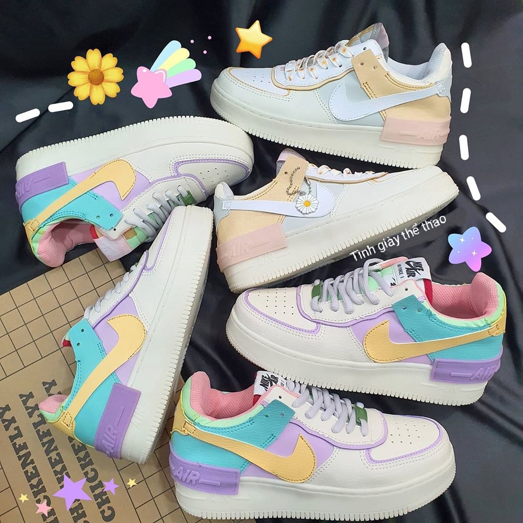 [Siêu hot] Giày thể thao af1 hoa cúc nữ hàng siêu đẹp -Tình Sneaker | BigBuy360 - bigbuy360.vn