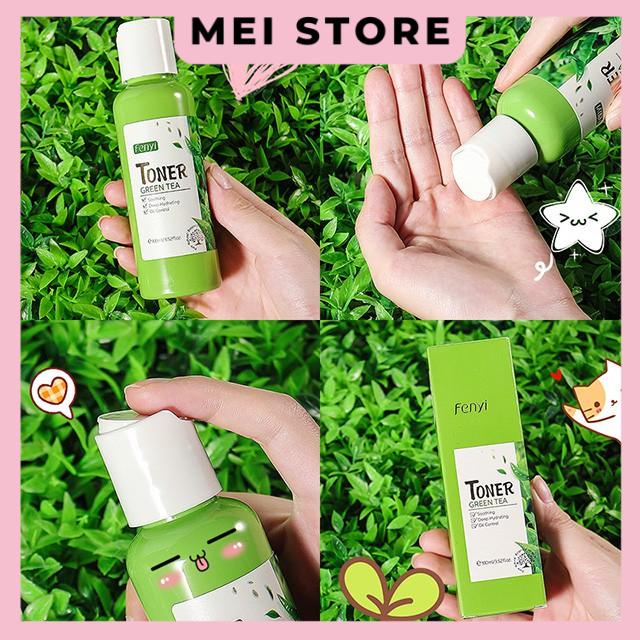 Toner Fenyi Chiết Xuất Trà Xanh Dưỡng Ẩm Sâu Làm Dịu Da Kiểm Soát Dầu 100ml