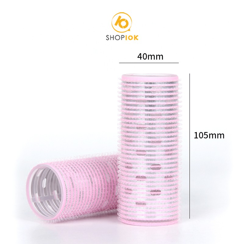 (SALE) Lô uốn tóc lõi nhựa dài tự dính kích thước 12cm*5cm SHOP10KHCM- SP005260