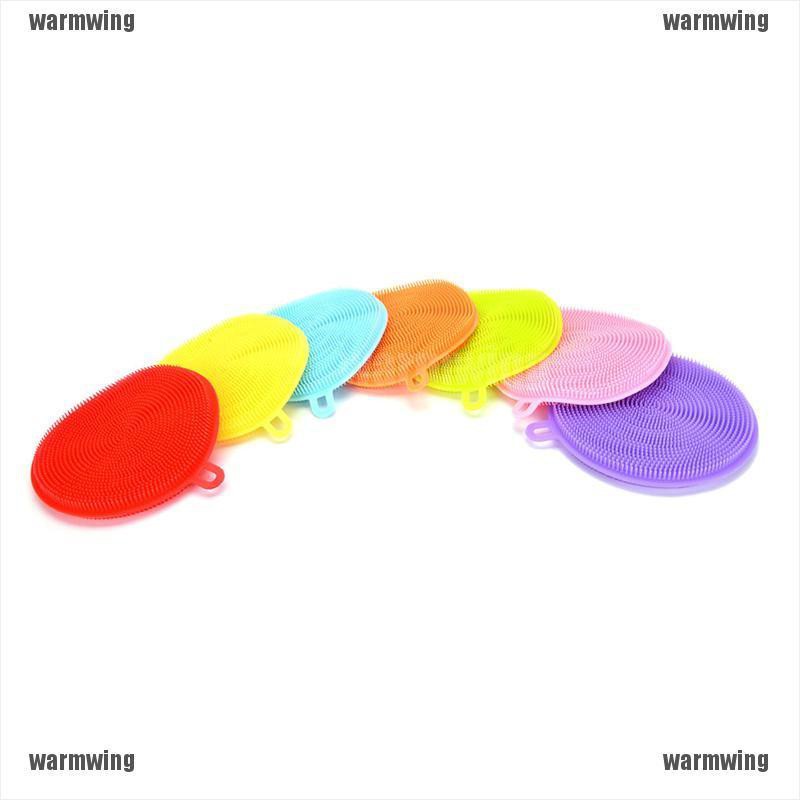 Miếng Silicone Rửa Chén Chống Khuẩn Tiện Dụng Cho Nhà Bếp