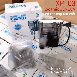 BỘ LỌC THÁC HÚT MẶT HỒ CÁ THỦY TINH JENECA XP-03