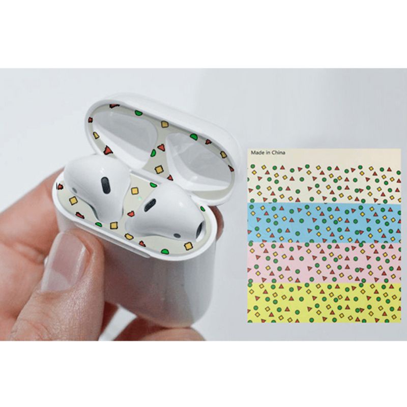 Miếng Dán Trang Trí Bảo Vệ Hộp Sạc Pin Tiện Dụng