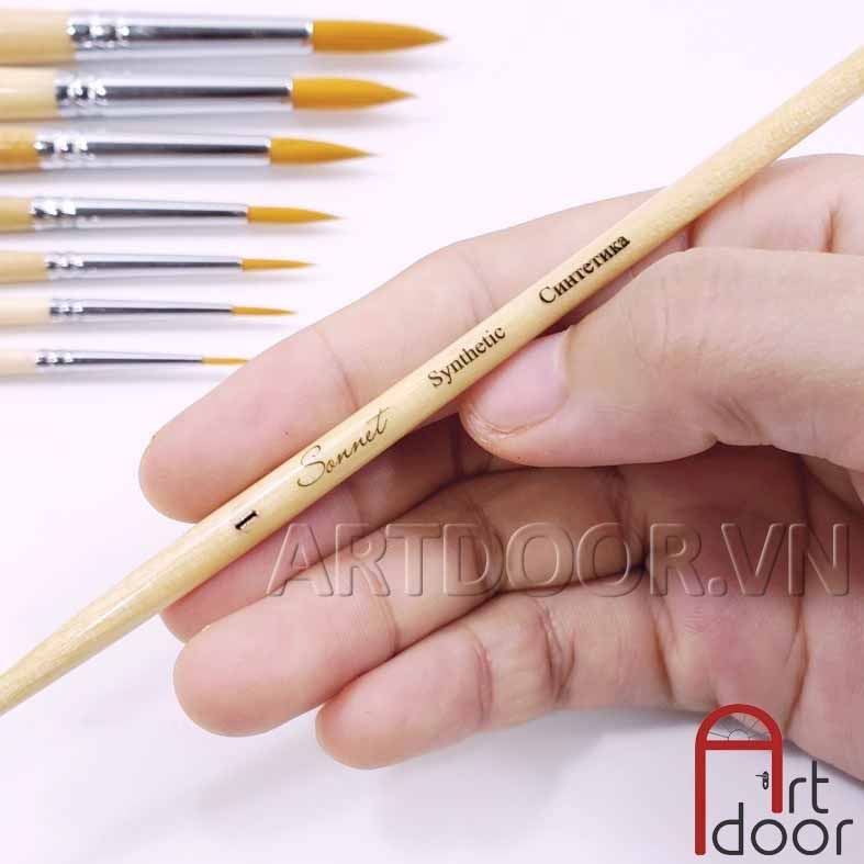 [ARTDOOR] Cọ vẽ đầu Tròn SONNET