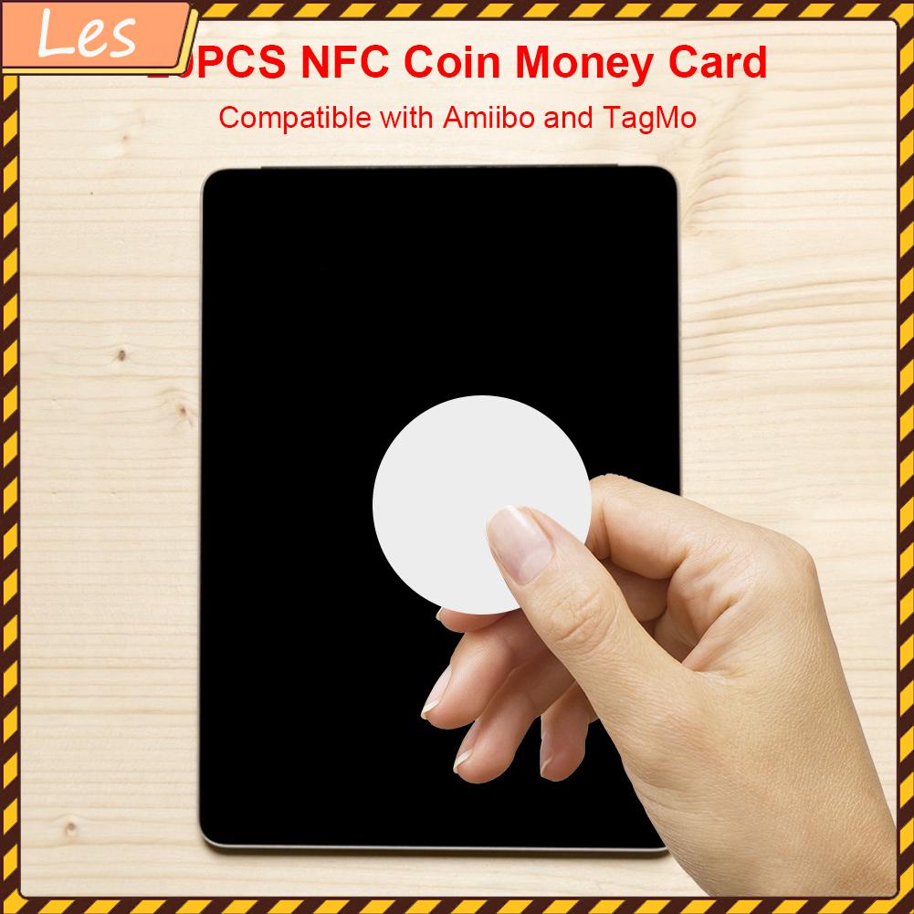Set 20 thẻ tiền NFC215 chuyên dụng cho nhãn dán Amiibo