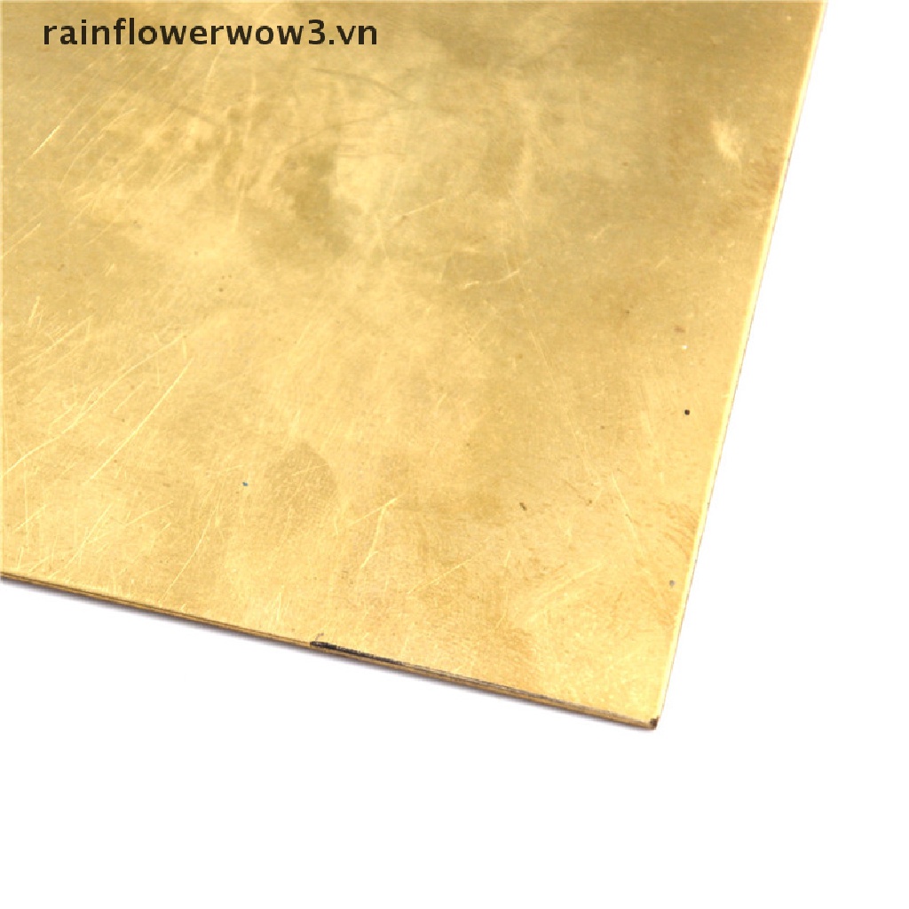 Tấm Đồng Lá 0.5mm / 0.8mm / 1mm / 2mm 100X100mm