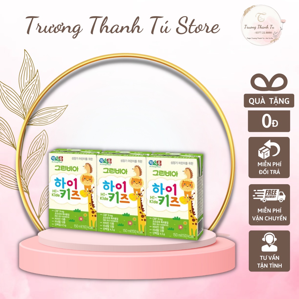 Sữa Nước Dinh Dưỡng Hikid Siêu Phẩm Tăng Chiều Cao Cân Nặng Cho Bé