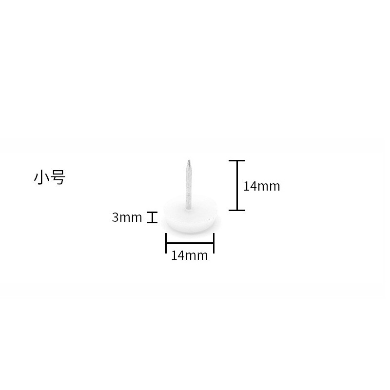 Miếng Lót Chân Bàn Ghế Bằng Nhựa Chống Trượt Không Thấm Nước