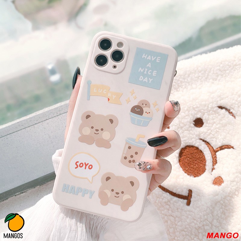 Ốp lưng iphone 6plus 6splus 7 plus 8plus X Xr XsM  11 12 13 Promax - MANGO058 - MangoOvil
