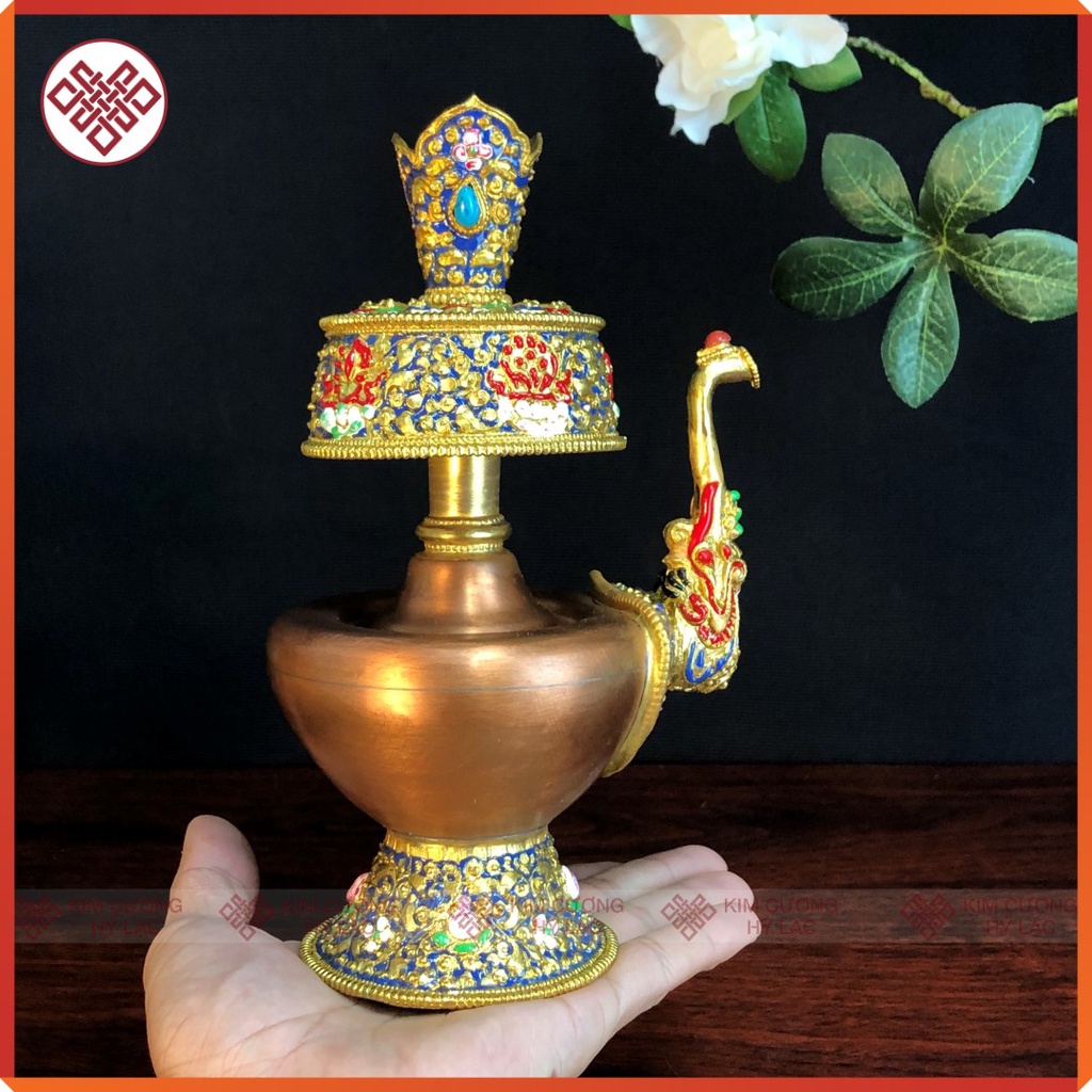 Bình Sái Tịnh Mật Tông [Kim Cương Hỷ Lạc] Vẽ Màu