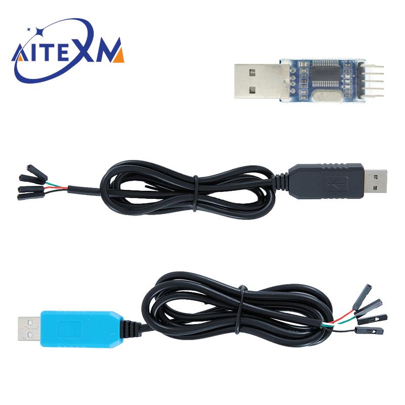 PL2303 PL2303HX / PL2303TA USB sang RS232 Mô-đun chuyển đổi TTL có nắp chống bụi PL2303HX cho cáp tả