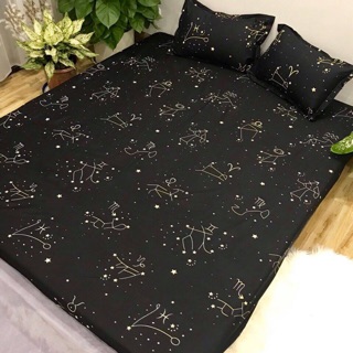 Sét ga chun và 2 vỏ gối kích thước M8/2M chọn mẫu qa chát