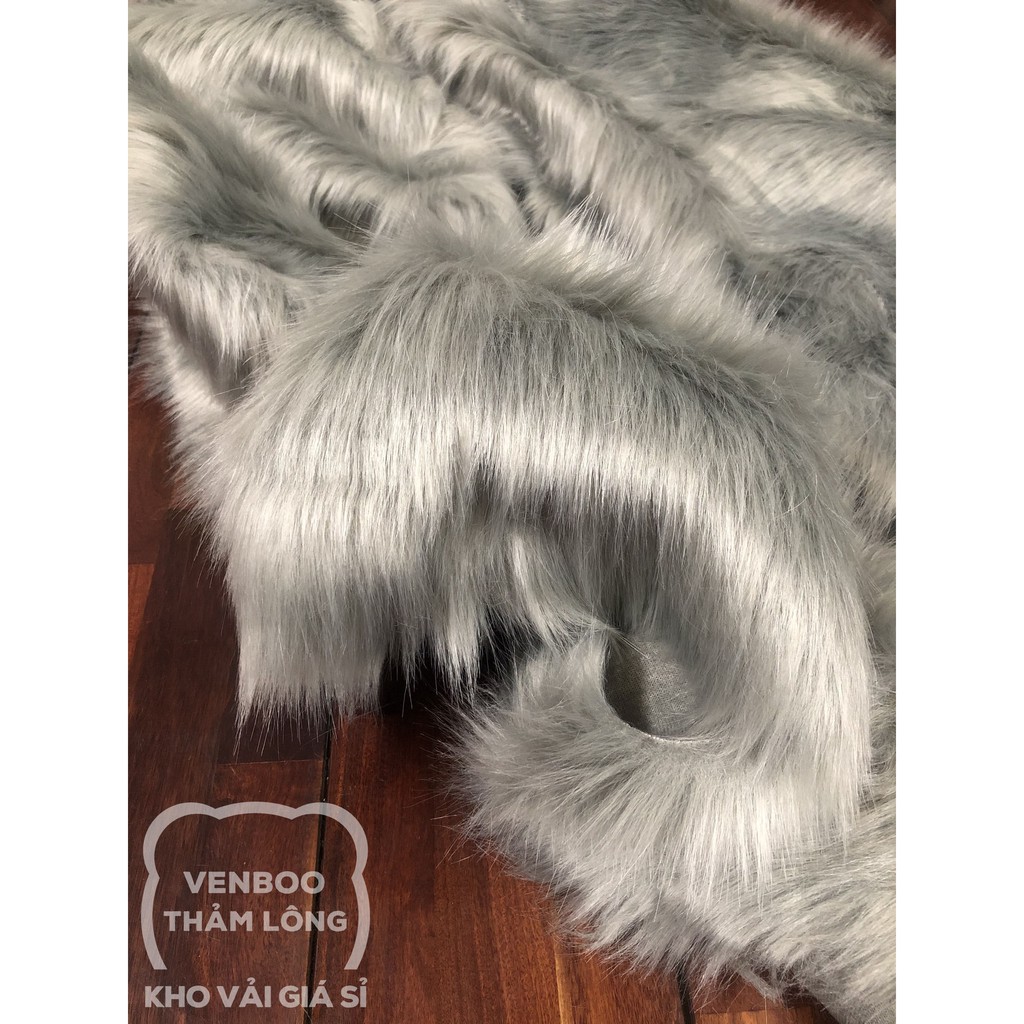 👑 [ SIÊU PHẨM ] - Thảm Lông Chụp Ảnh Trải Sàn Siêu Hot 2021 | Màu Xám Khói 2021 | BigBuy360 - bigbuy360.vn