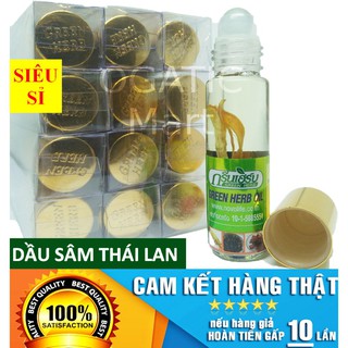 [Giá Sỉ]Lốc 6 chai Dầu Gió Thảo Dược Sâm Thái Lan Chính Hãng, Hàng Xách Tay Chính Hãng – Thái Lan