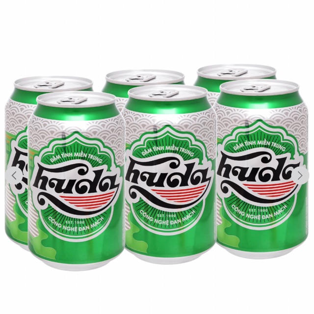 Bia Huda 330ml combo 5 lon