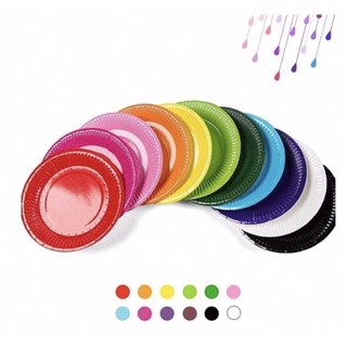 Sét 10 đĩa giấy thủ công