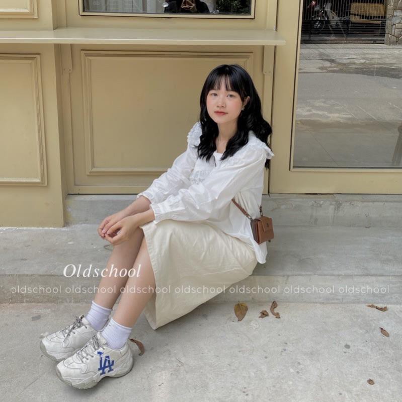 ÁO BABYDOLL CÁNH TIÊN NÚT BỌC (ảnh thật/sẵn)