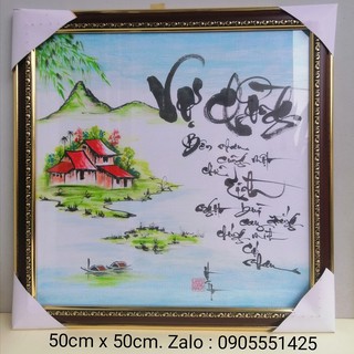 Thư pháp VỢ CHỒNG.Quà tặng ông bà,cha mẹ,bạn bè,đối tác, mừng tân gia, khai trương.Quà cưới,tết,sinh nhật,8/3