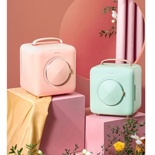 Tủ lạnh mini CAO CẤP GEVILAN Beauty - Tủ lạnh nhỏ đựng mỹ phẩm 9L - Bảo quản nhiệt độ không đổi thông minh