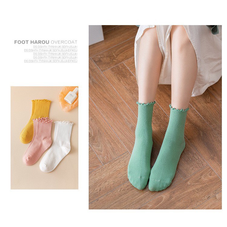 Tất bèo nữ cố cao nhún nhiều màu cực xinh