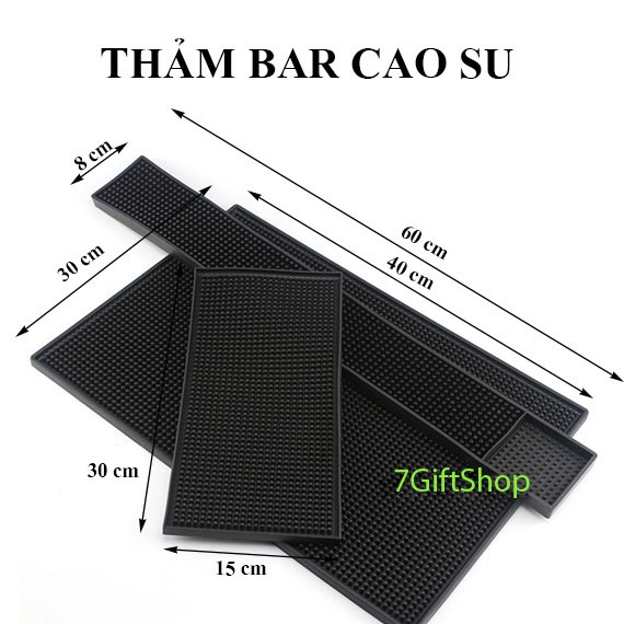 Thảm bar pha chế , Lót Cao Su Quầy bar , cao su chống trượt cao cấp