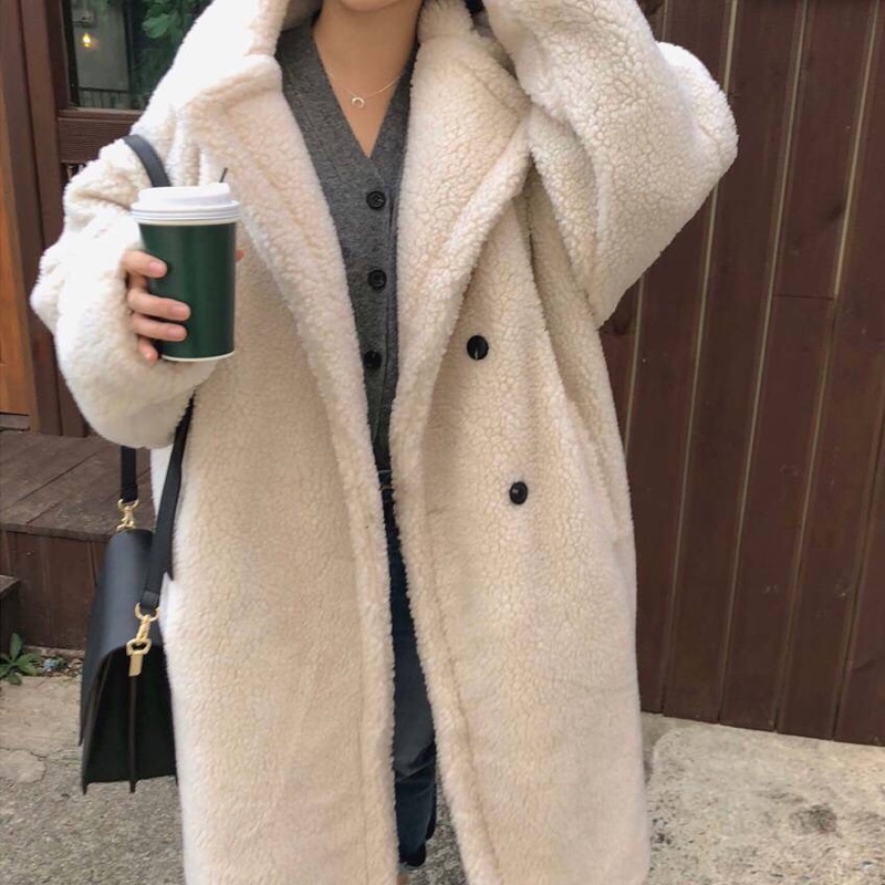 ÁO KHOÁC LÔNG DÁNG DÀI ULZZANG