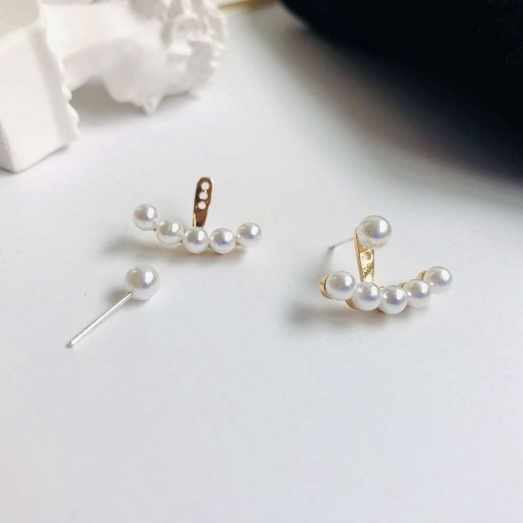 Bông tai ngọc trai nhân tạo ôm sát tai TOBI STORE TB368