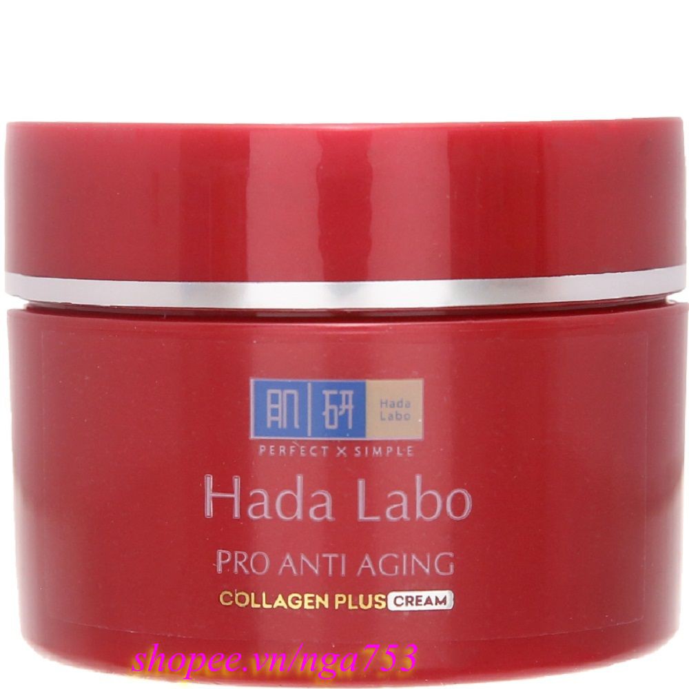 Kem Dưỡng 50g Ngăn Ngừa, Trị Lão Hóa Hada Labo Pro Anti Aging Collagen Plus Cream, nga753 Uy Tín Từ Chất Lượng.