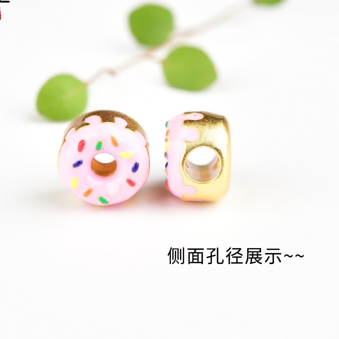 Hạt Tròn Bện Vòng Tay / Vòng Tay / Trang Sức Chống Oxy Hóa Màu Sắc Vàng Kim Cao Cấp Bảo Quản Chống Trượt Không Dị Ứng diy