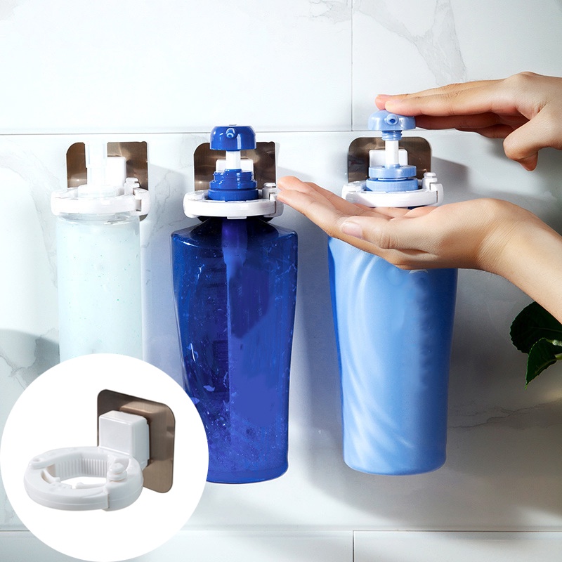 Giá treo chai nước rửa tay/ xà phòng gắn tường tiện lợi cho gia đình