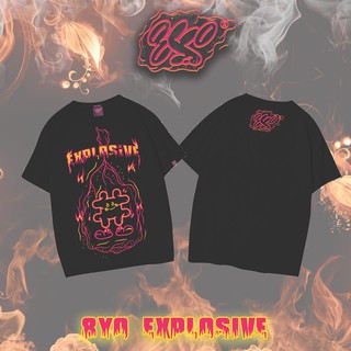 Áo thun 8YO EXPLOSIVE - Đen
