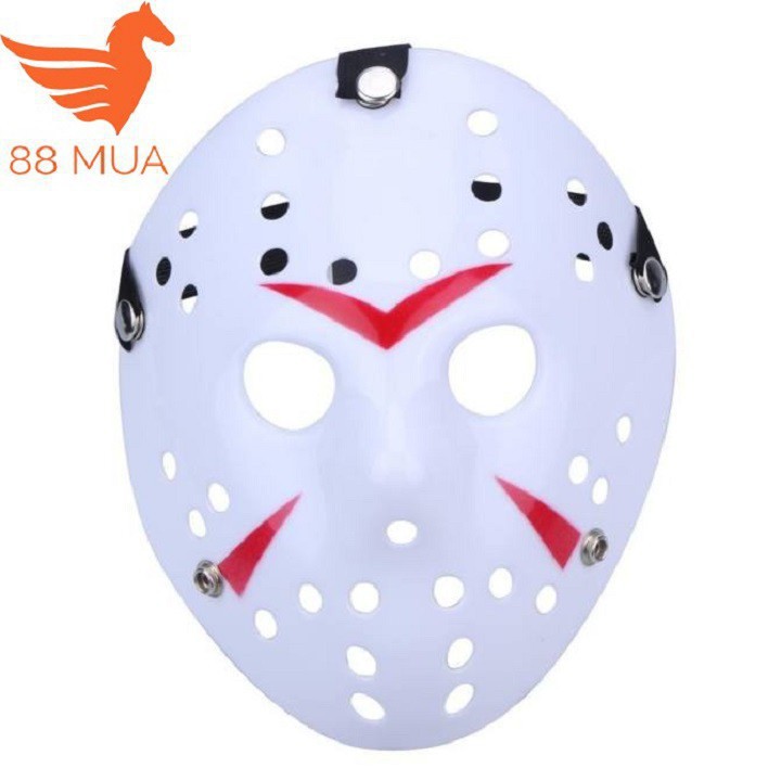 Mặt nạ Jason hóa trang Halloween leegoal Màu Trắng Lỗ tròn-w06-f71 rẻ như cho