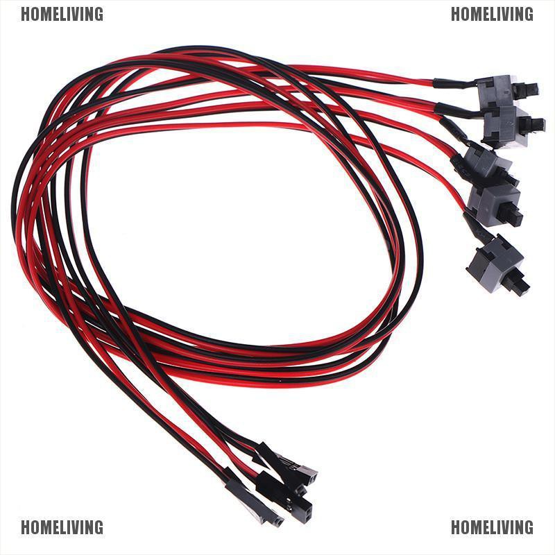 [Homeliving] Set 5 Bo Mạch Chủ Máy Tính Dây Cáp Nguồn Bật / Tắt