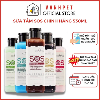 Sữa tắm SOS chó mèo 530ml, sữa tắm cho chó mèo hàng chính hãng - vanhpet
