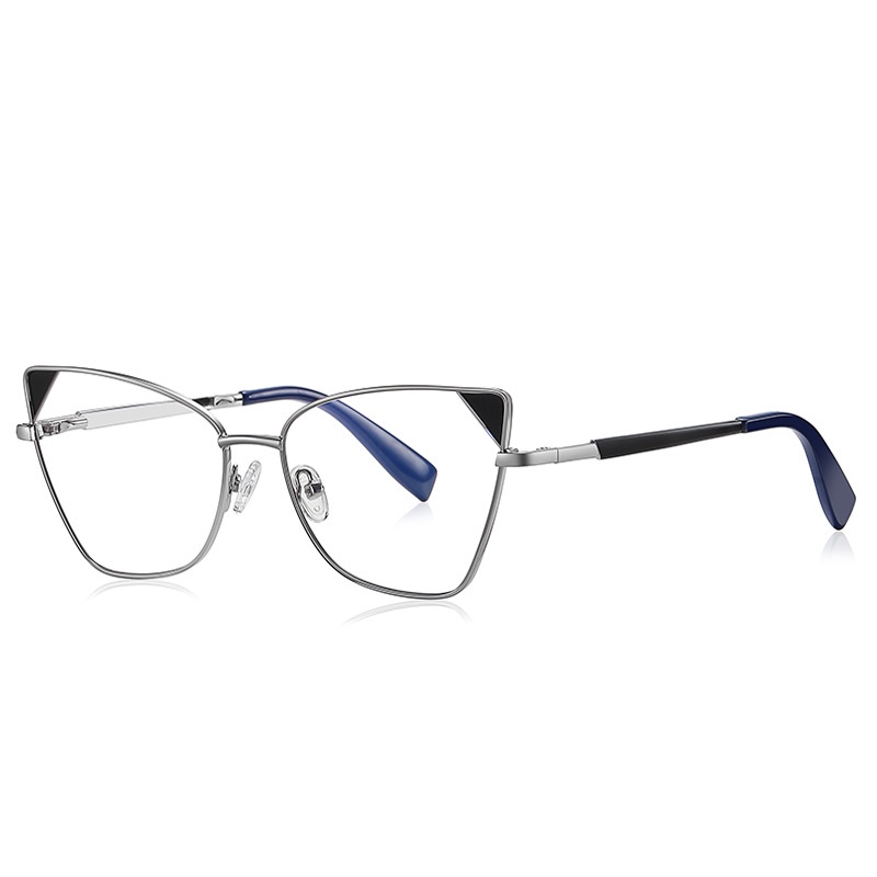 Kính Mát TR90 Gọng Kim Loại Chống Ánh Sáng Xanh Thời Trang Cho Nữ