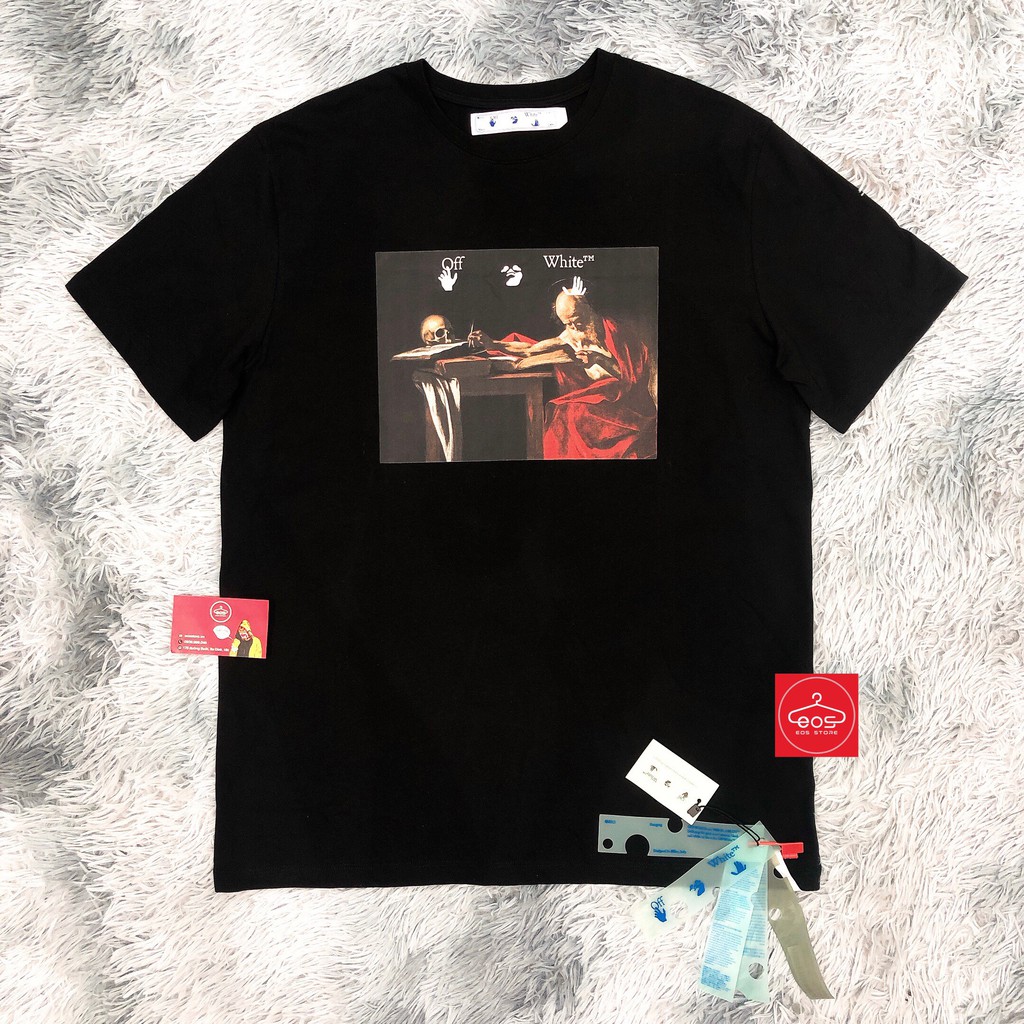 Áo thun OFF - WHITE Caravaggio painting  Bản cao cấp nhất