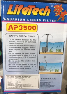 Máy bơm hồ cá LifeTEch AP3500