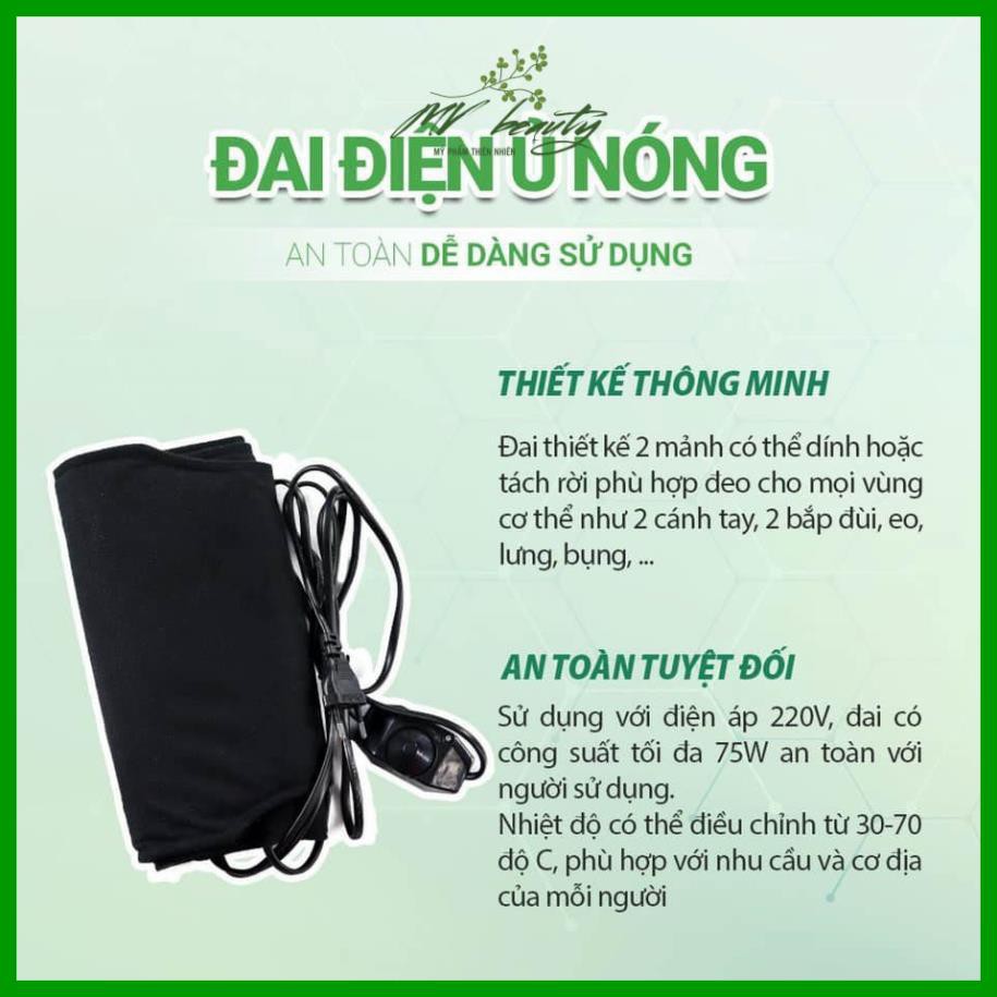 Giảm mỡ hiệu quả Đai nịt bụng ủ nóng Slimming Body SB2 Hồ Ngọc Hà - SLIM BEAUTY