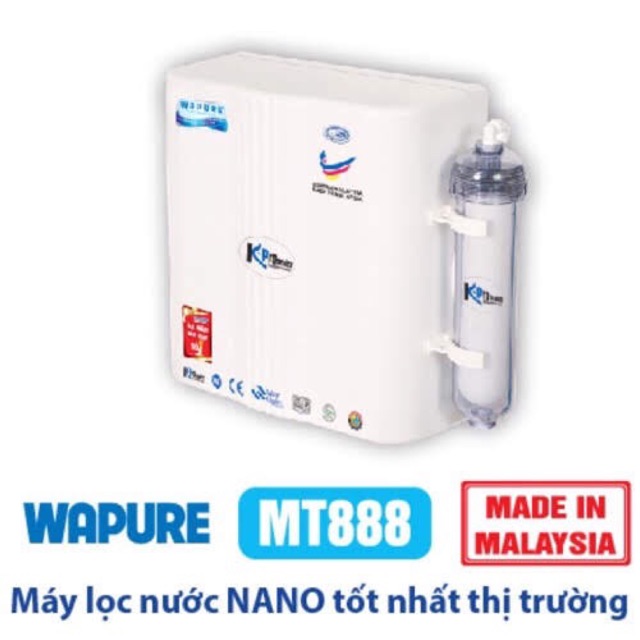 Máy Lọc Nước Wapure Nano MT888– 5 cấp lọc cao cấp - DÀNH CHO NƯỚC MÁY