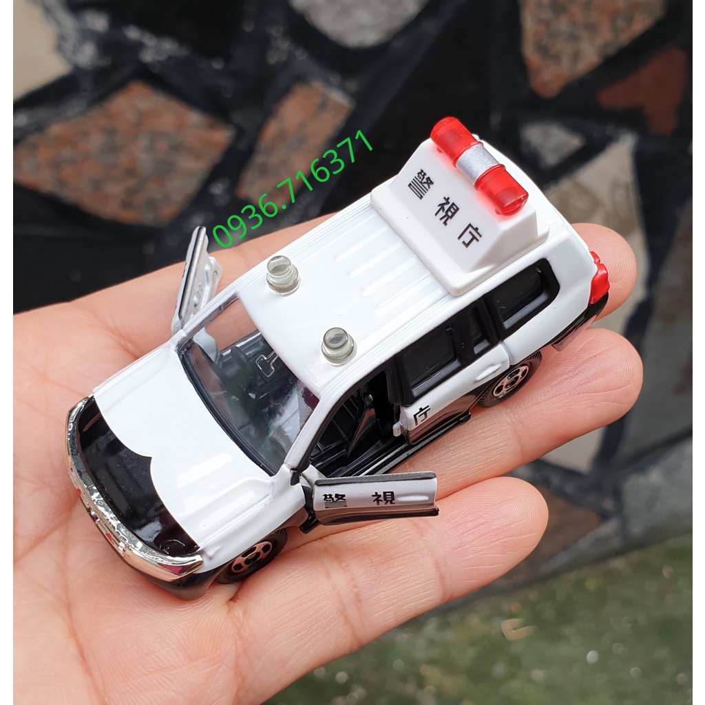 Mô hình siêu xe  Toyota màu trắng mở được cửa phiên bản đặc biệt tomica Nhật Bản