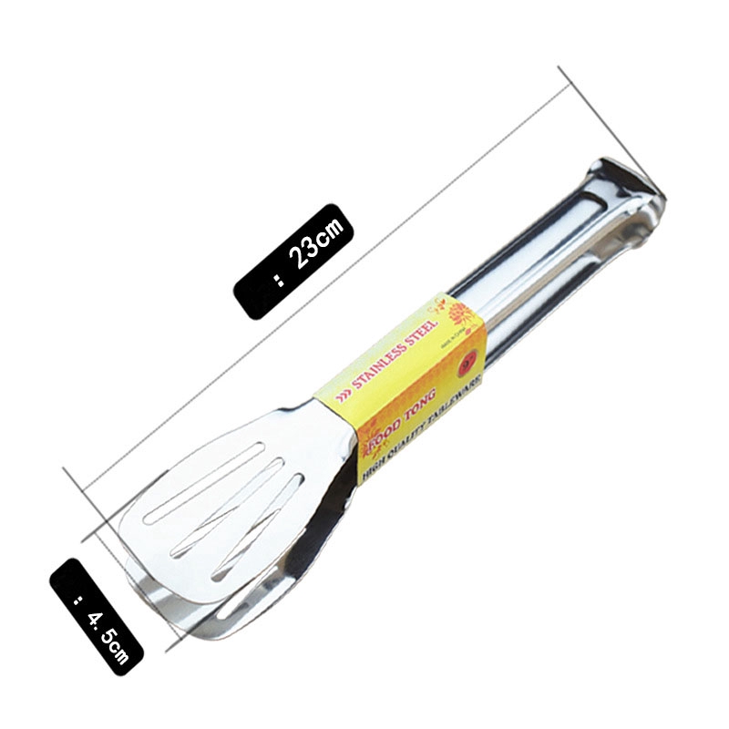 Bộ 4 kẹp gắp thức ăn bằng thép không gỉ