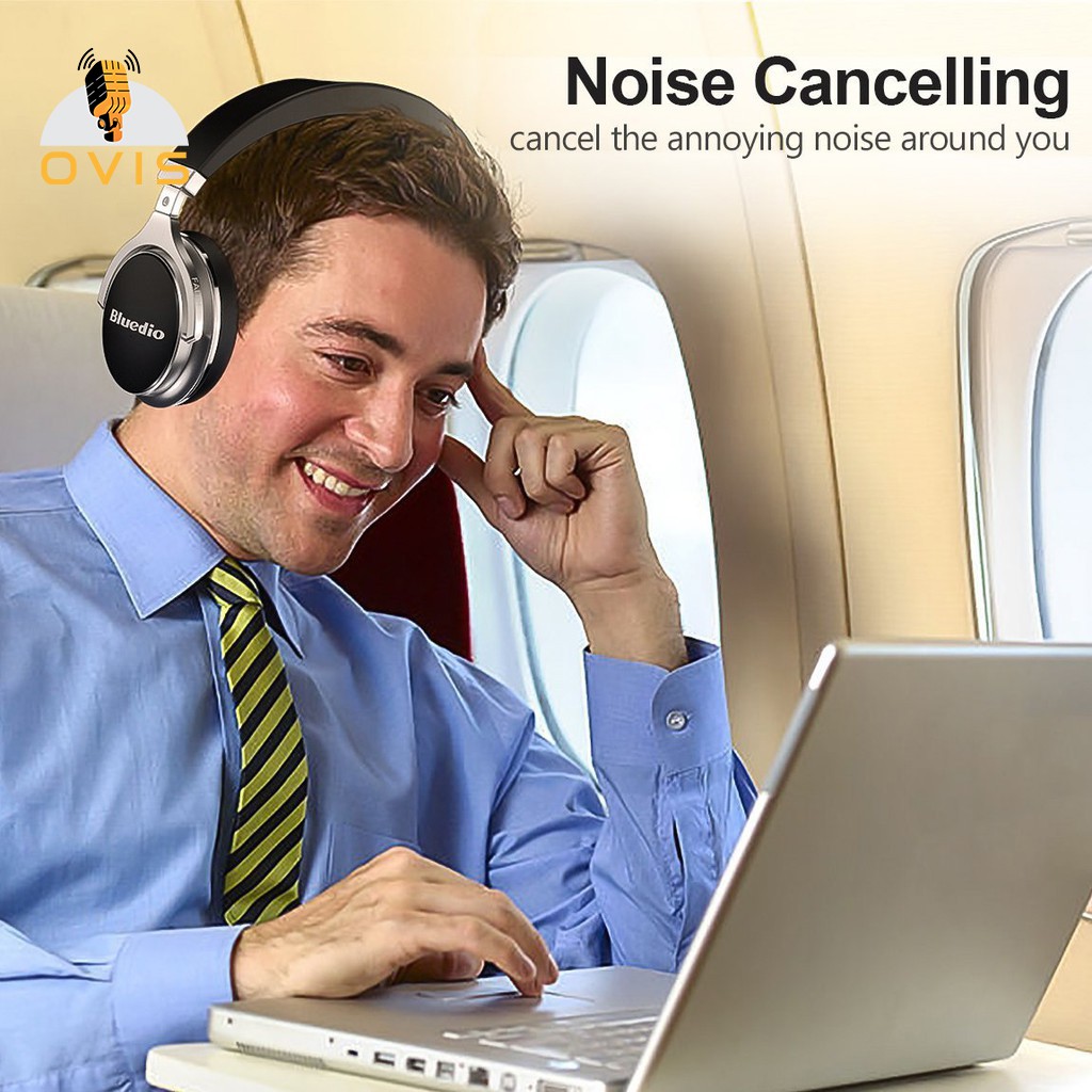 Bluedio F2  | Tai Nghe Bluetooth Chống Ồn, Giắc Cắm Type C, Lọc Tiếng Ồn Môi Trường ANC | BigBuy360 - bigbuy360.vn