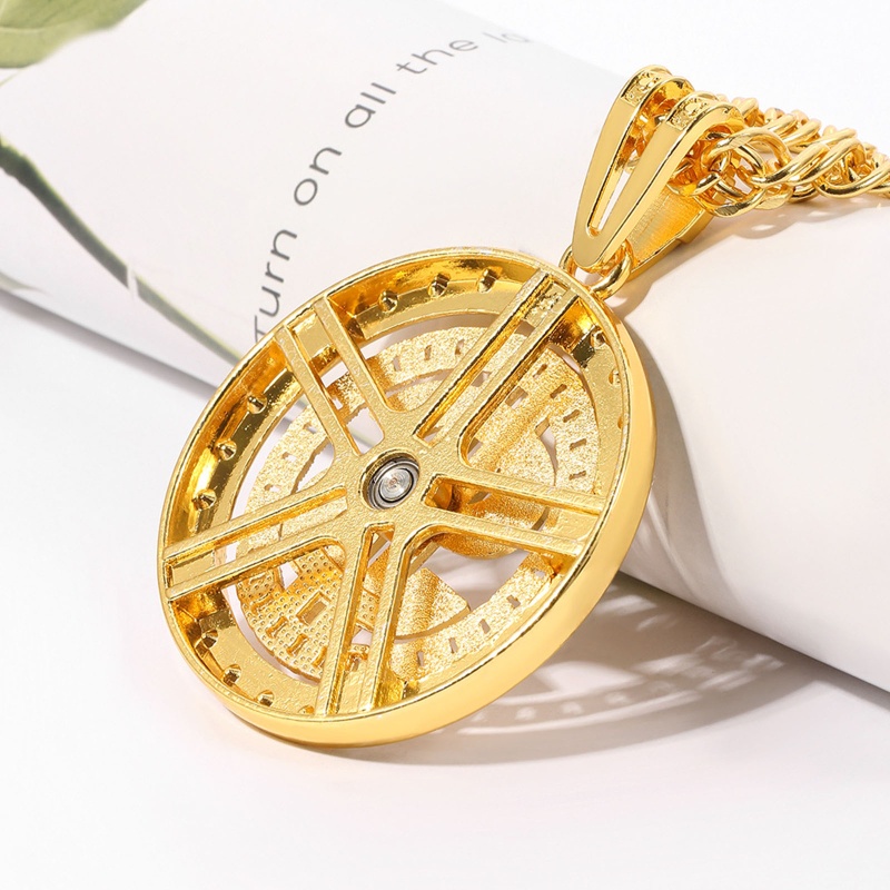 Vòng cổ mặt hình kí hiệu tiền đô la đính đá thời trang dành cho nam nữ