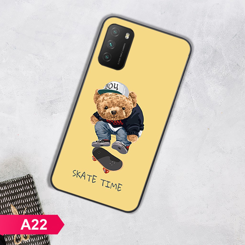 [SALE]ỐP LƯNG XIAOMI POCO M3/REDMI 9T/POCO X3 NFC IN HÌNH CHÚ GẤU CỰC ĐÁNG YÊU