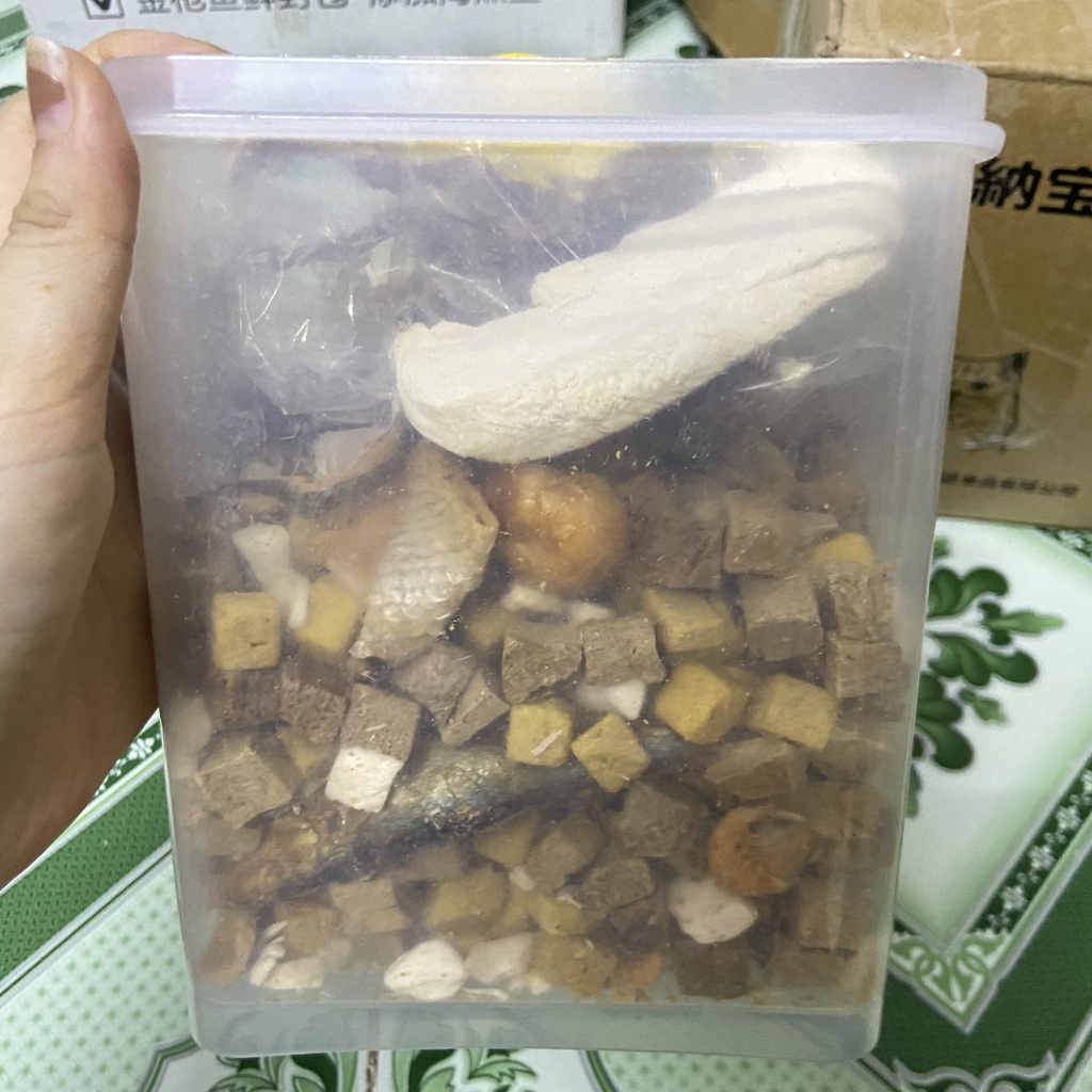 Thức Ăn Sấy Khô Cho Mèo - Thịt Sấy Khô Hỗn Hợp
