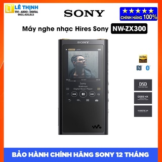 Máy nghe nhạc Hires Sony Walkman NW-ZX300 (ĐEN) | Hãng phân phối | Bảo hành chính hãng 12 tháng toàn quốc