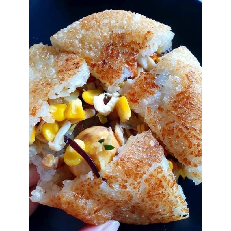 XÔI CHIÊN BỌC TRỨNG NON - LÒNG GÀ - THỊT GÀ - NẤM