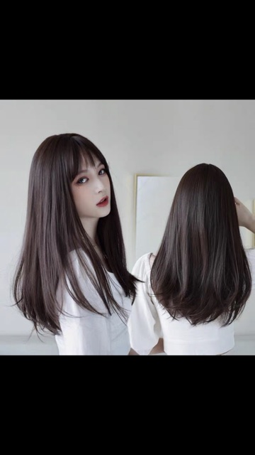 Tóc giả cúp lửngfreeship 50k❤️ tóc giả cúp lửng cao cấp- tặng lưới chum tóc